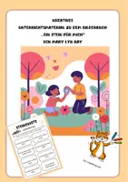 Vorschau - Arbeitsblätter - Kreatives Unterrichtsmaterial zum Bilderbuch ,,Ein Stein für mich" - Deckblatt