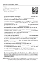 Vorschau - Arbeitsblätter - Arbeitsblätter zum Thema "Denken" + Lösung & MP3 + Infografik - Deckblatt