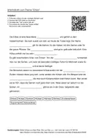 Vorschau - Arbeitsblätter - Arbeitsblätter zum Thema "Erbse" + Lösung & MP3 + - Deckblatt