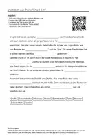 Vorschau - Arbeitsblätter - Arbeitsblätter zum Thema "Erhard Dietl" (Lückentext, Hörverstehen) + Lösung & MP3 - Deckblatt