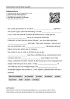 Vorschau - Arbeitsblätter - Arbeitsblätter zum Thema "Eszett" (Lückentext, Hörverstehen) + Lösung & MP3 - Deckblatt