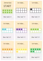 Vorschau - Spiele - Ich habe wer hat Mathe ZR 10 "Zehnerfeld" | Ich habe...wer hat...? | Mathematik Klasse 1 Spiele - Seite 3