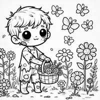 Aperçu - Matériel pour travaux manuels / dessin - Zombies - Coloriages (50 modèles à colorier) - Page 1