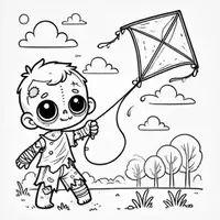 Aperçu - Matériel pour travaux manuels / dessin - Zombies - Coloriages (50 modèles à colorier) - Page 2