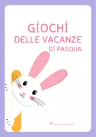 anteprima - Esercizi - Giochi di Pasqua - Pagina di copertina