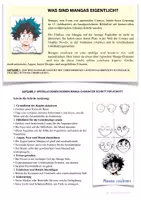 Vorschau - Arbeitsblätter - Manga-Gesichter zeichnen (Proportionen, Augen und Ausdruck) - Seite 1