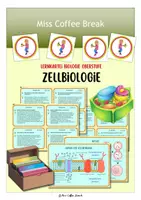 Vorschau - Merkblätter - Aufbau und Funktion der Zelle (Zellbiologie / Zytologie) - Lernkartei - Deckblatt