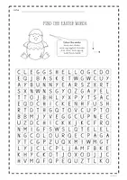 Vorschau - Arbeitsblätter - Englisch Materialpaket Ostern: Easter Words - Seite 1