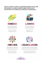 anteprima - Esercizi - Impara a Scrivere con la Festa della Donna - Pagina 2