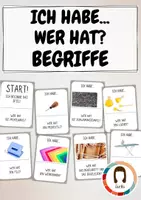 Vorschau - Spiele - Textiles Gestalten - Ich habe wer hat - Werkzeuge, Arbeitsgeräte, Werkstoffe - Deckblatt