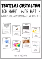 Vorschau - Spiele - Textiles Gestalten - Ich habe wer hat - Werkzeuge, Arbeitsgeräte, Werkstoffe - Seite 2