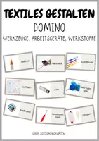 Vorschau - Spiele - Textiles Gestalten - Domino - Werkzeuge, Arbeitsgeräte, Werkstoffe - Seite 2