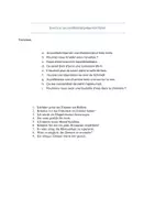 Vorschau - Arbeitsblätter - Conditionnel Présent - Hotelzimmer reservieren - Deckblatt