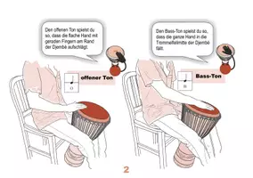 Vorschau - Lehrwerke/Schulbücher - Djembé lernen - Heft zum Trommeln mit Spaß - Seite 2