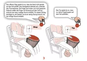 Vorschau - Lehrwerke/Schulbücher - Djembé lernen - Heft zum Trommeln mit Spaß - Seite 3