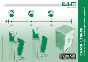 Vorschau - Lehrwerke/Schulbücher - Cajón lernen - Heft zum Trommeln mit Spaß - Deckblatt