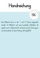 Vorschau - Arbeitsblätter - Lesetext Frühling Klasse 1-2 - Seite 2