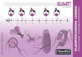Vorschau - Lehrwerke/Schulbücher - Kleinperkussion lernen - Heft zum Musizieren mit Spaß - Deckblatt