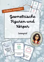 Vorschau - Spiele - Lesespiel I Geometrische Figuren und Körper - Deckblatt