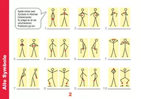 Vorschau - Arbeitsblätter - Body Percussion lernen - Noten für Rhythmus und Bewegung - Seite 2