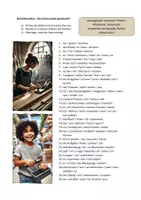 Vorschau - Arbeitsblätter - Schüttelsätze - Satzbautraining - Deckblatt