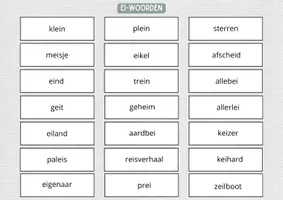 Voorbeeld - Ladderspel eiwoorden - Pagina 2