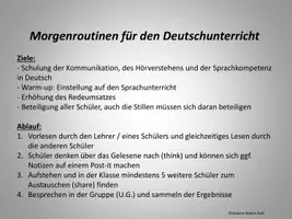 Vorschau - Präsentationen/Tafelbilder - Deutschunterricht Gesprächsanlässe (editierbar) - Seite 3