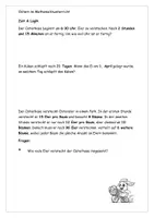 Vorschau - Arbeitsblätter - Ostern im Mathematikunterricht Aufgaben und Lösung - Seite 3