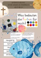 Vorschau - Stundenentwürfe - Kurze Unterrichtsreihe Gefühle: „Heute bin ich...“ – Emotionen verstehen und ausdrücken - Deckblatt