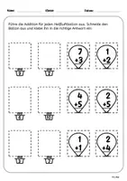 Vorschau - Arbeitsblätter - Mathe_1. Klasse addieren im Zahlenraum von 1 bis 10 - Seite 3