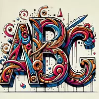 anteprima - Materiale per pittura e bricolage - ABC Graffiti Disegni da colorare (26 illustrazioni da colorare) - Pagina di copertina