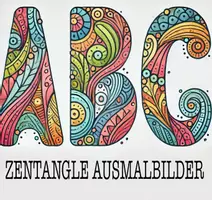 anteprima - Materiale per pittura e bricolage - ABC Zentangle Disegni da colorare (26 illustrazioni da colorare) - Pagina di copertina