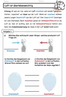 Vorschau - Arbeitsblätter - Luft & Wasser Materialpaket mit Arbeitsblättern, Experimenten und Theorie - Seite 3