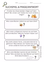 Vorschau - Spiele - Such- und Fragespiel - Wimmelbild Frühling - Seite 3