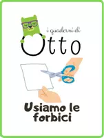 anteprima - Esercizi - Usiamo le forbici - Pagina di copertina