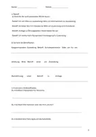 Vorschau - Arbeitsblätter - Übung "Mitteilungen verfassen" - offizieller Brief II - Seite 2