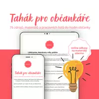 Náhled - Tahák pro občankáře: 76 tipů na materiály do občanky - krycí list