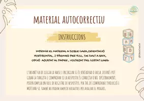 Vista previa - Tarjetas / Manipulativos - Targetes comprensió lectora en lletra lligada - página 2