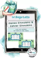 Vorschau - Spiele - 1x1 Bingo/ Lotto 2er und 20er Reihe - Deckblatt