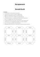 Vista previa - Juegos / Gamificación - Donald Knuth (sala de escape) - Portada