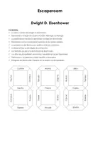 Vista previa - Juegos / Gamificación - Dwight D. Eisenhower (sala de escape) - Portada