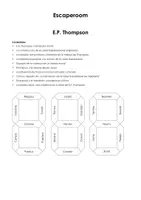 Vista previa - Juegos / Gamificación - E.P. Thompson (sala de escape) - Portada