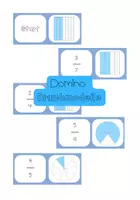 Vorschau - Spiele - Domino Bruchmodelle - Deckblatt