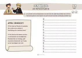 Vorschau - Arbeitsblätter - Die Menschenwürde #demokratiestärken - Seite 2