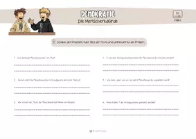 Vorschau - Arbeitsblätter - Die Menschenwürde #demokratiestärken - Seite 3