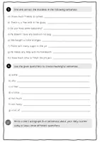 Vorschau - Arbeitsblätter - Worksheets Quantifiers - Seite 3