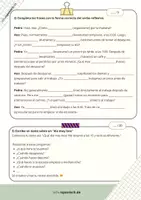 Vorschau - Klassenarbeiten - Klassenarbeit "Mi rutina diaria (verbos reflexivos)" inkl. Musterlösung + Bewertungsbogen - Seite 2