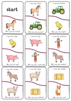 Vorschau - Stationenlernen - Farm Life / Animals Lesespiel "I Have... - Who Has..." für Englisch - Seite 1