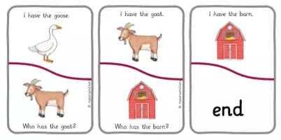 Vorschau - Stationenlernen - Farm Life / Animals Lesespiel "I Have... - Who Has..." für Englisch - Seite 3
