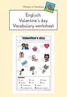 Vorschau - Arbeitsblätter - Valentine's day Worksheet - Deckblatt